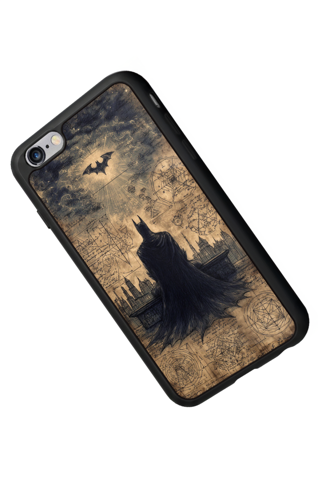 iPhone 6 Plus Uyumlu Batman Tasarımlı Glossy Premium Kılıf