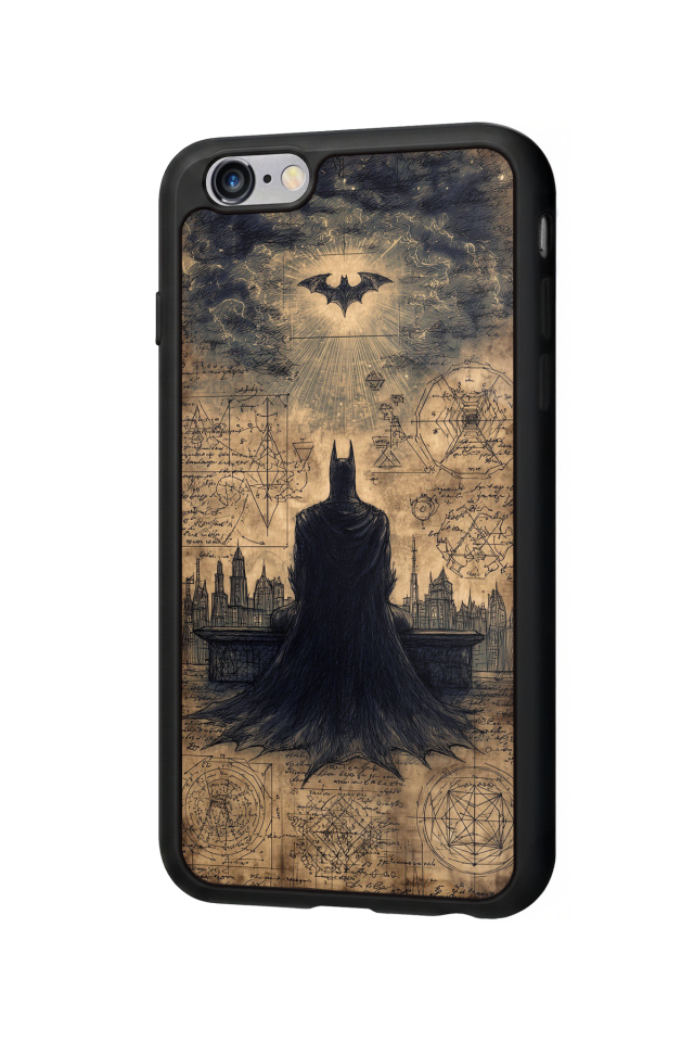 iPhone 6 Plus Uyumlu Batman Tasarımlı Glossy Premium Kılıf