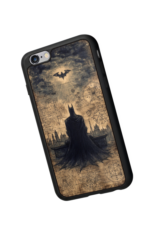iPhone 6 Plus Uyumlu Batman Tasarımlı Glossy Premium Kılıf