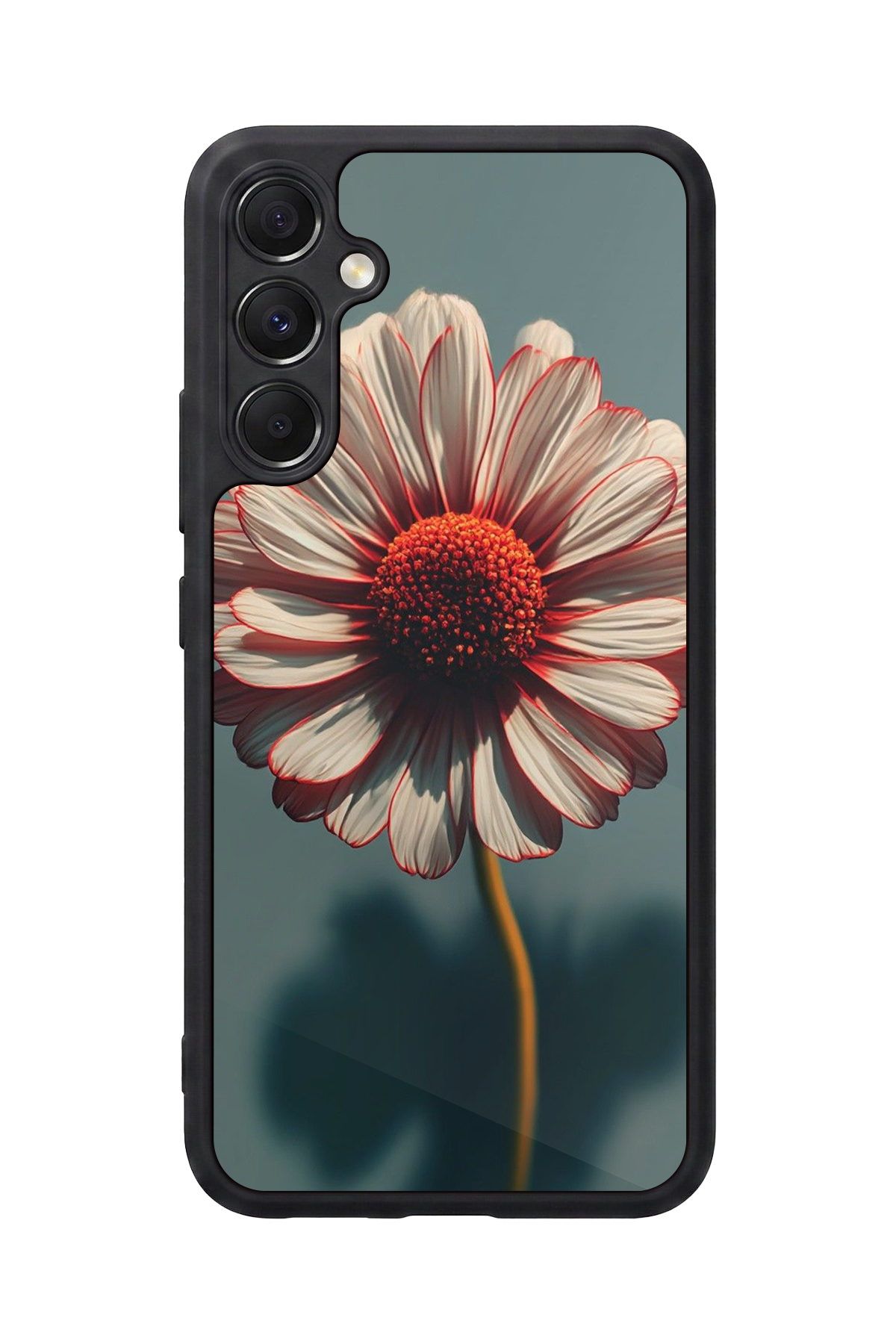 Samsung Galaxy A34 Uyumlu Cicek Tasarımlı Glossy Premium Kılıf