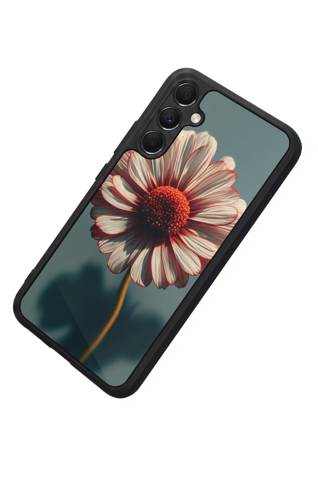 Samsung Galaxy A34 Uyumlu Cicek Tasarımlı Glossy Premium Kılıf