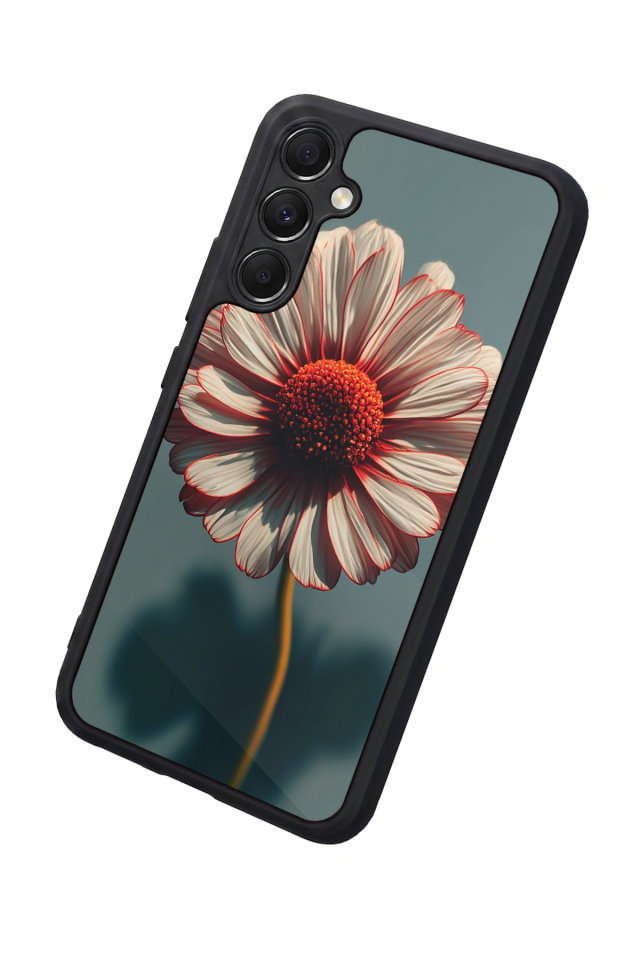 Samsung Galaxy A34 Uyumlu Cicek Tasarımlı Glossy Premium Kılıf