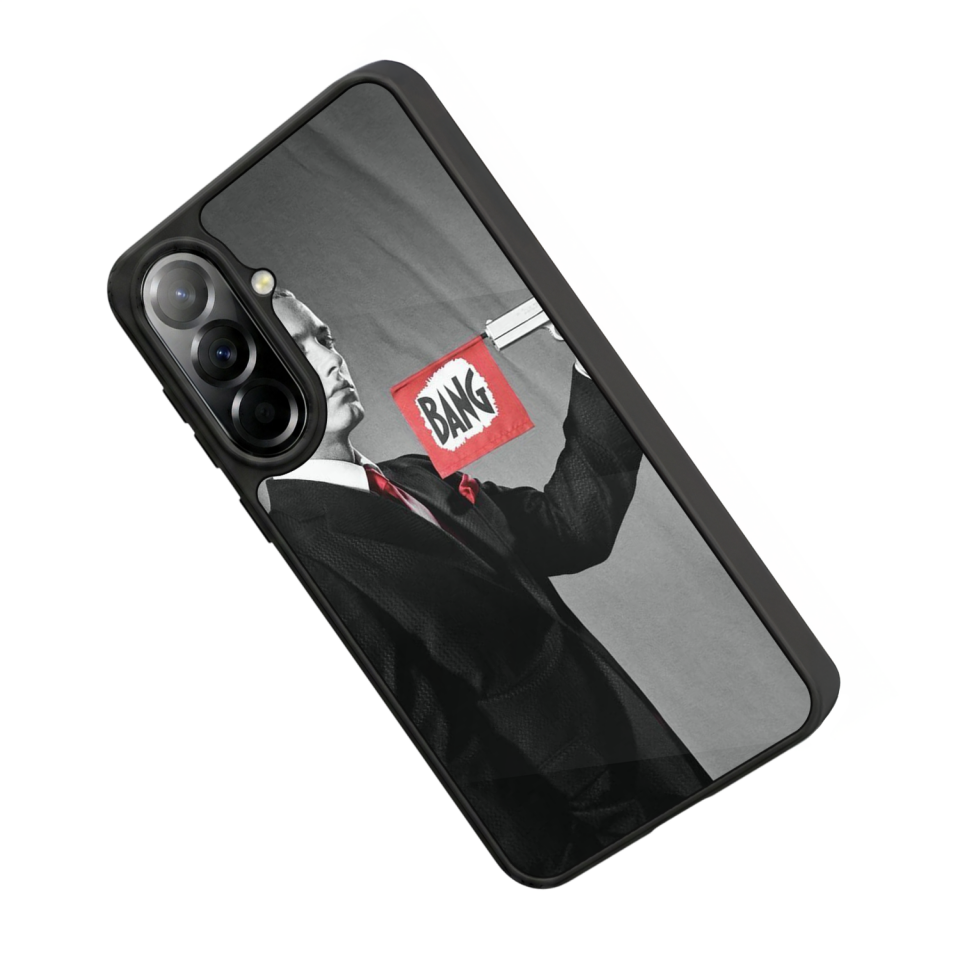 Samsung Galaxy A57 Uyumlu Eminem Tasarımlı Glossy Premium Kılıf