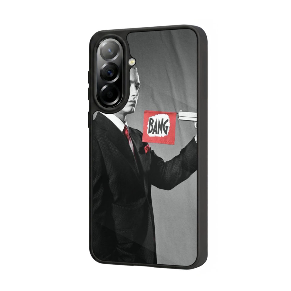 Samsung Galaxy A57 Uyumlu Eminem Tasarımlı Glossy Premium Kılıf