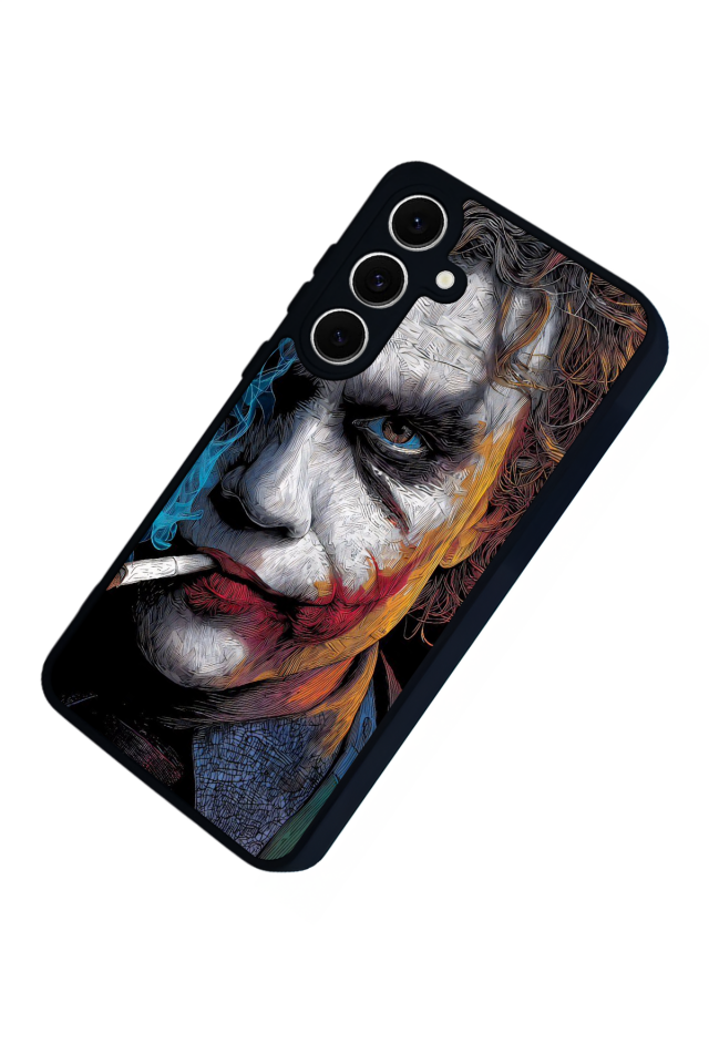 Samsung Galaxy S24 FE Uyumlu Joker Tasarımlı Glossy Premium Kılıf
