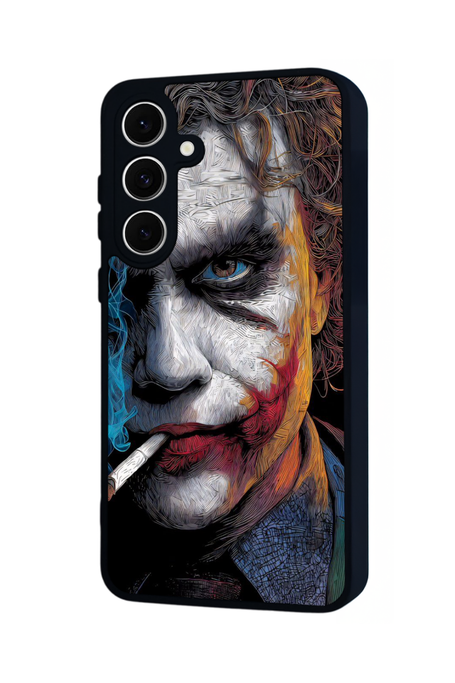 Samsung Galaxy S24 FE Uyumlu Joker Tasarımlı Glossy Premium Kılıf