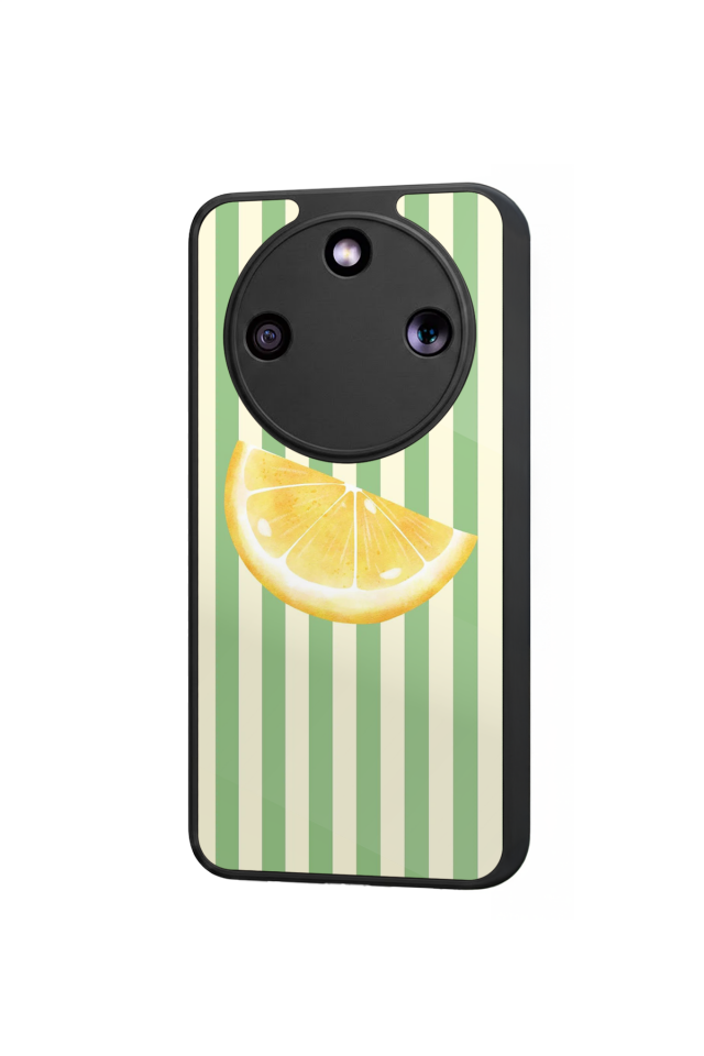 Honor Magic 8 Lite Uyumlu Limon Tasarımlı Glossy Premium Kılıf