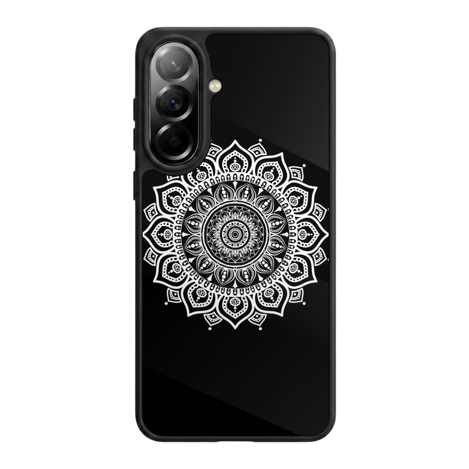 Samsung Galaxy A37 Uyumlu Mandala Tasarımlı Glossy Premium Kılıf