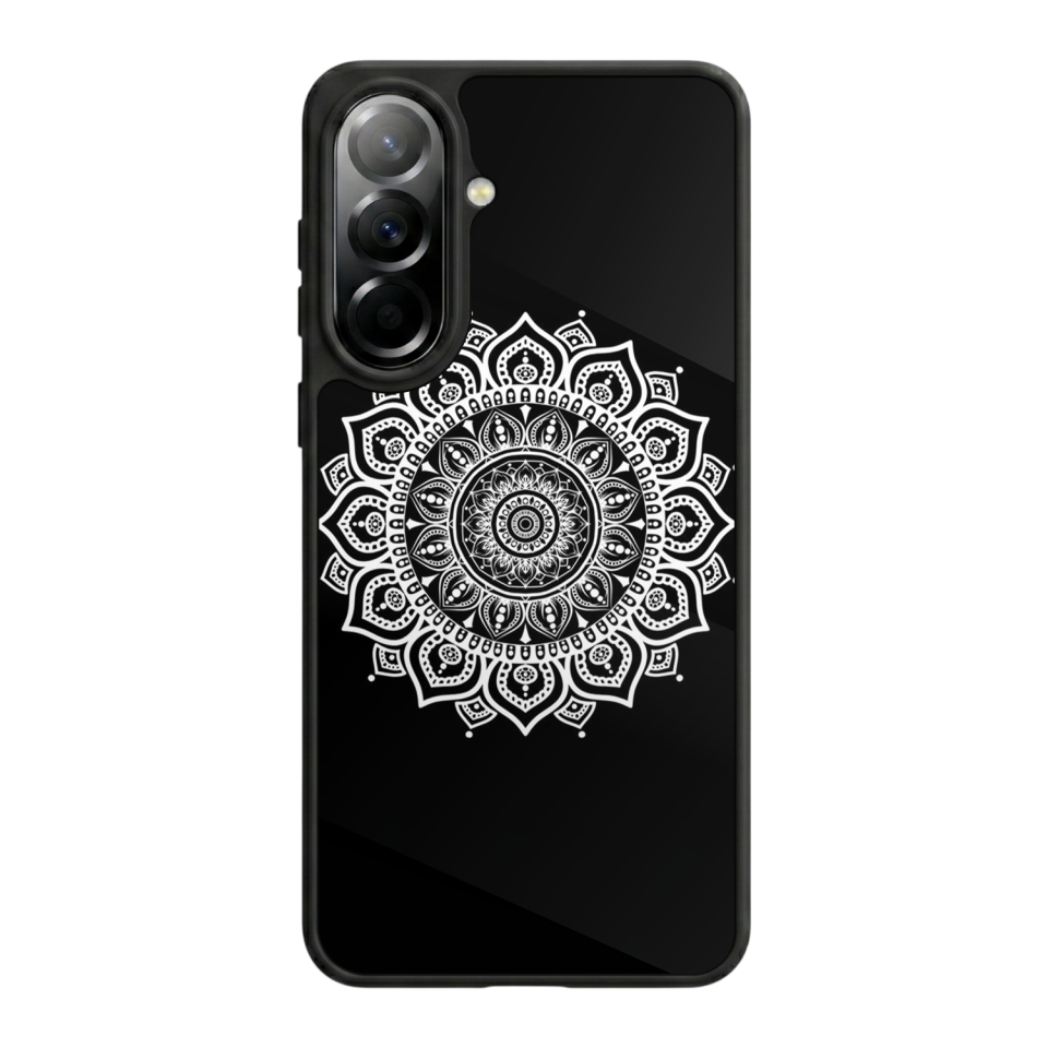 Samsung Galaxy A37 Uyumlu Mandala Tasarımlı Glossy Premium Kılıf