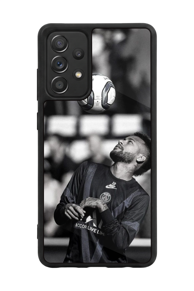 Samsung Galaxy A72 Uyumlu Neymar Tasarımlı Glossy Premium Kılıf
