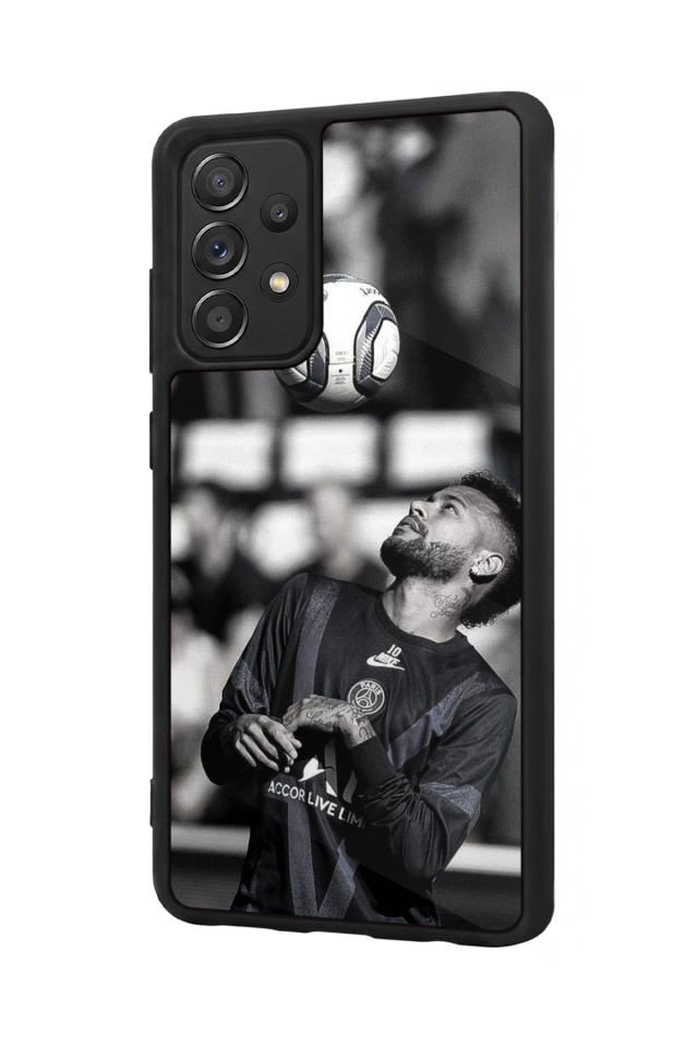 Samsung Galaxy A72 Uyumlu Neymar Tasarımlı Glossy Premium Kılıf