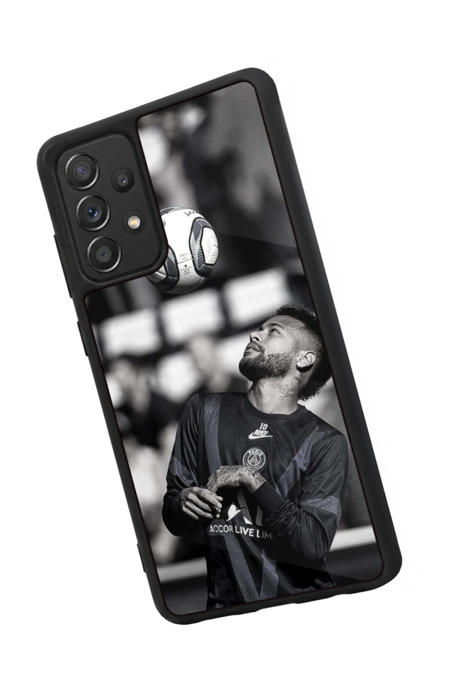 Samsung Galaxy A72 Uyumlu Neymar Tasarımlı Glossy Premium Kılıf