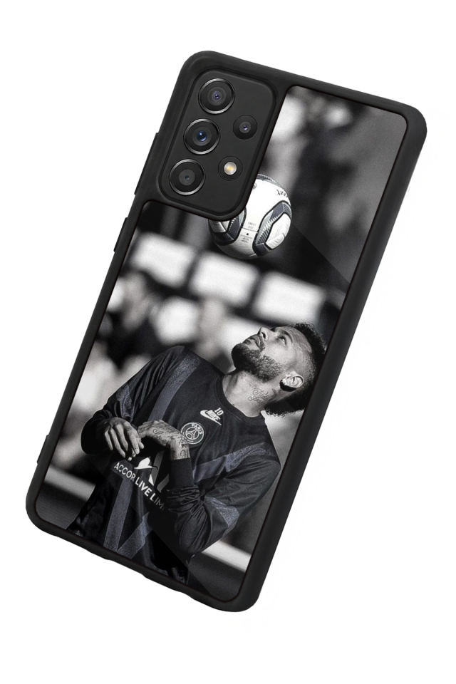 Samsung Galaxy A72 Uyumlu Neymar Tasarımlı Glossy Premium Kılıf