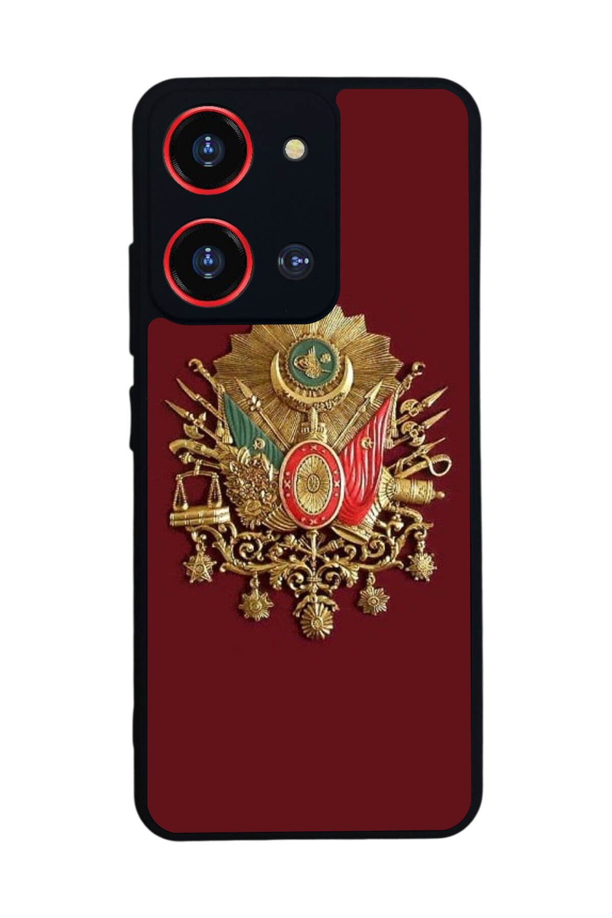 Reeder S19 Max Pro S ZOOM Uyumlu OsmanliTugrasi Tasarımlı Glossy Premium Kılıf