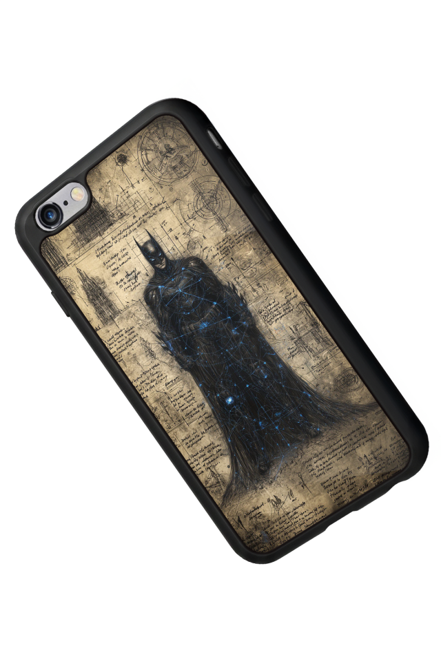 iPhone 6 Plus Uyumlu Batman Tasarımlı Glossy Premium Kılıf