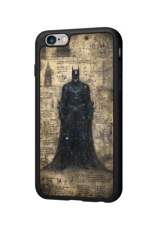 iPhone 6 Plus Uyumlu Batman Tasarımlı Glossy Premium Kılıf