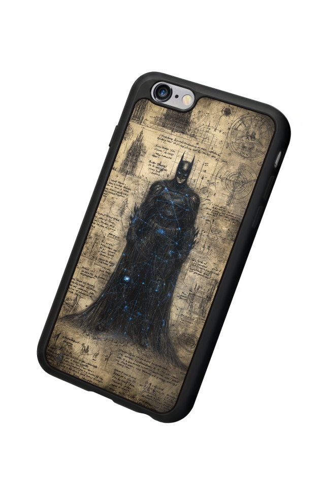 iPhone 6 Plus Uyumlu Batman Tasarımlı Glossy Premium Kılıf