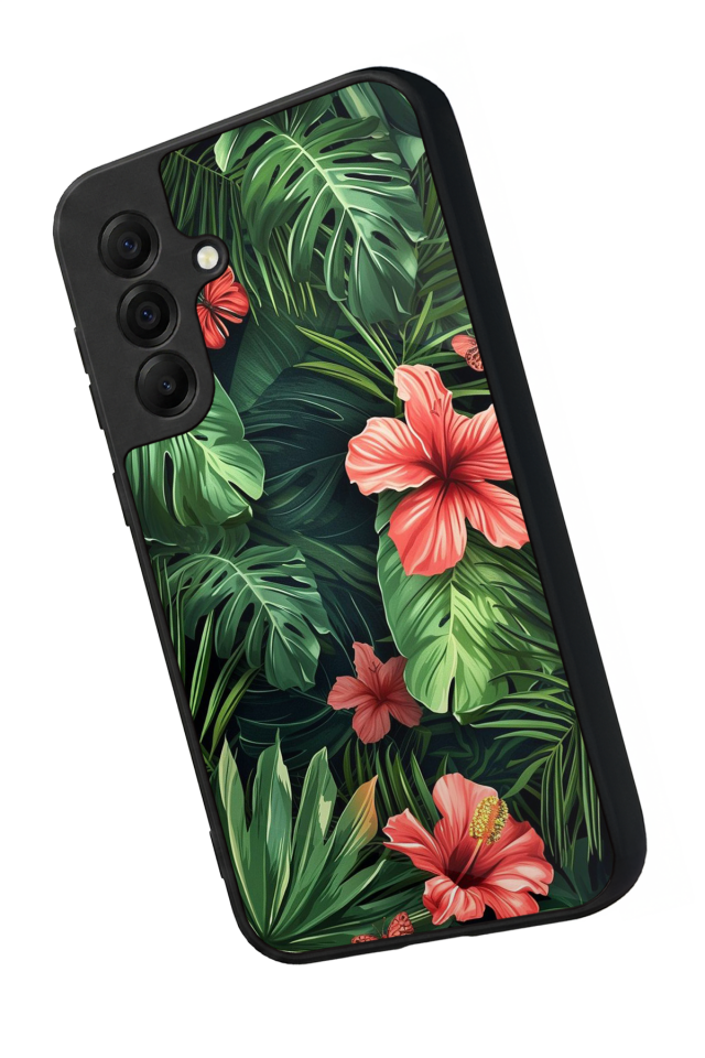 Samsung Galaxy A17 Uyumlu Botanik Tasarımlı Glossy Premium Kılıf