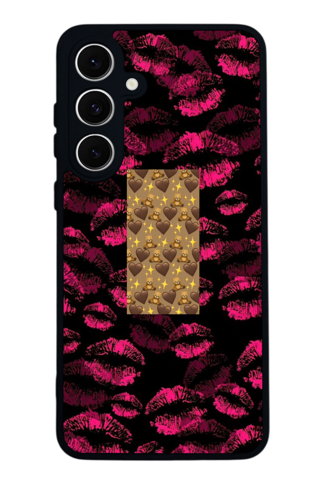 Samsung Galaxy A16 Uyumlu Dudak Tasarımlı Glossy Premium Kılıf