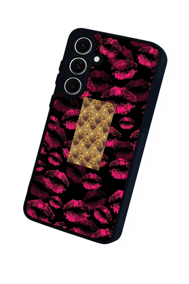 Samsung Galaxy A16 Uyumlu Dudak Tasarımlı Glossy Premium Kılıf