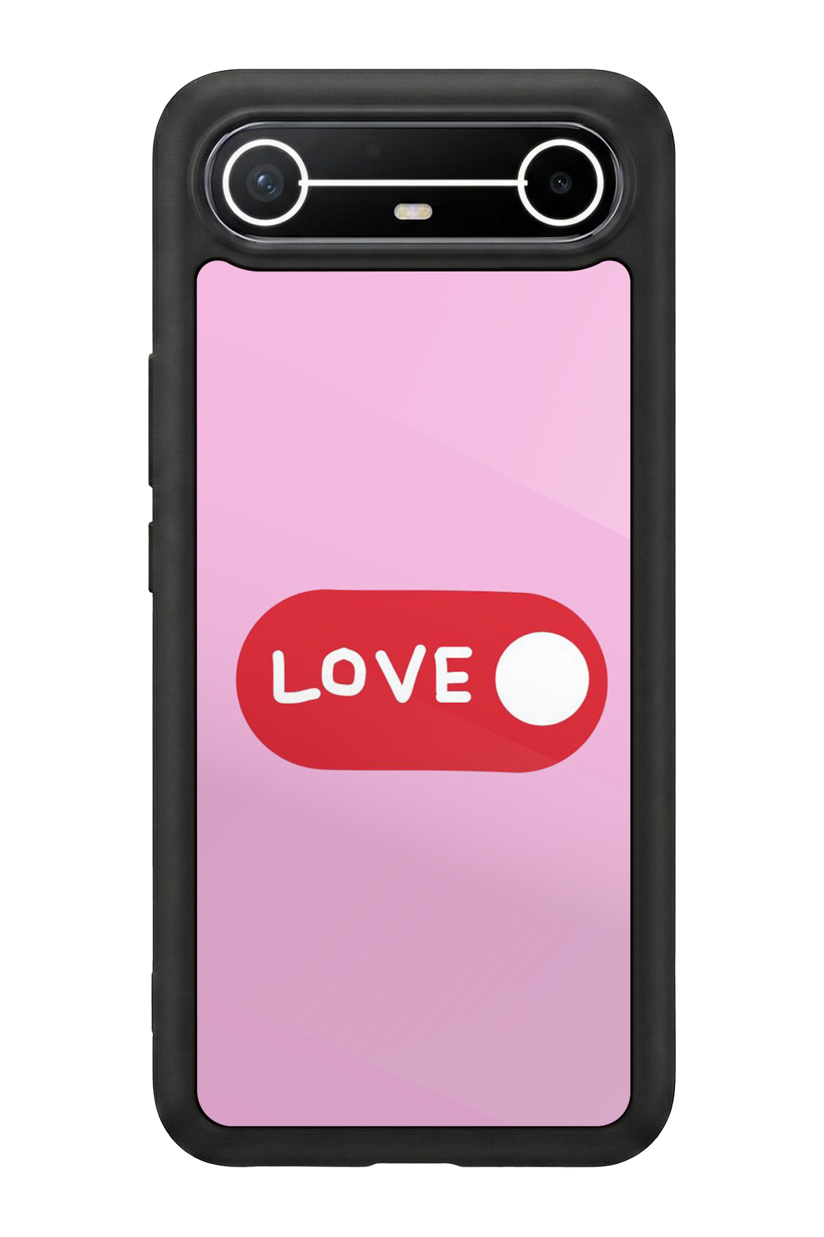 Tecno Spark Slim 5G Uyumlu Kalp Love Tasarımlı Glossy Premium Kılıf