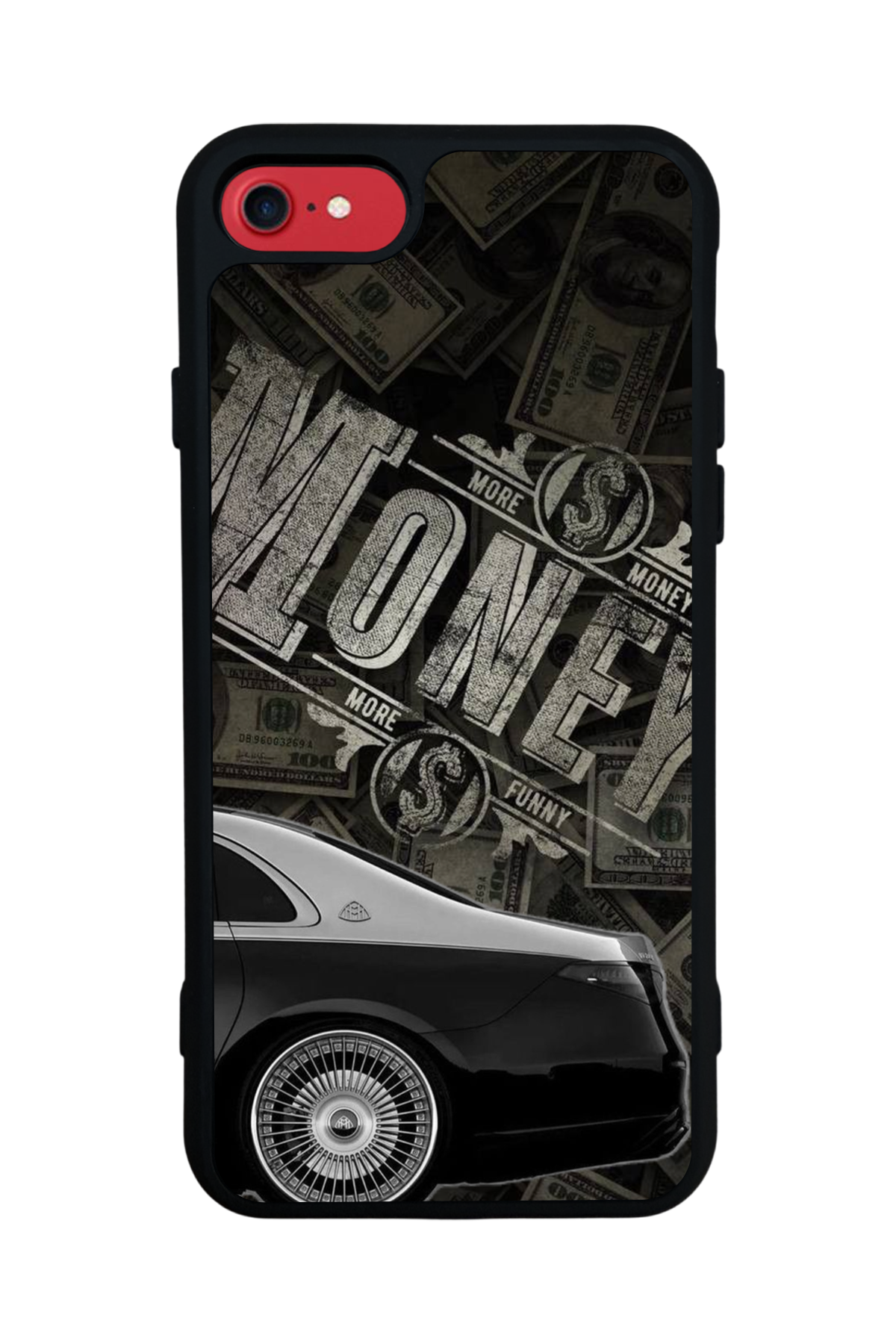 iPhone SE Uyumlu Money Para Tasarımlı Glossy Premium Kılıf
