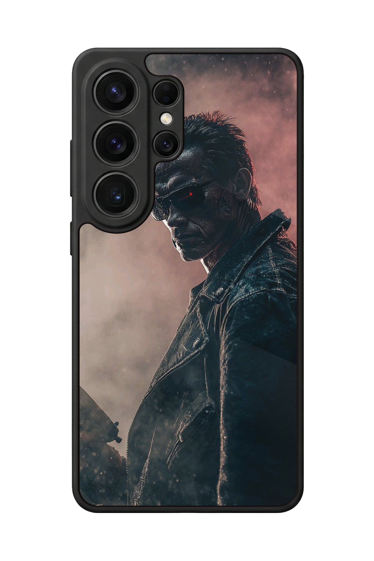 Samsung Galaxy S26 Ultra Uyumlu Terminator Tasarımlı Glossy Premium Kılıf