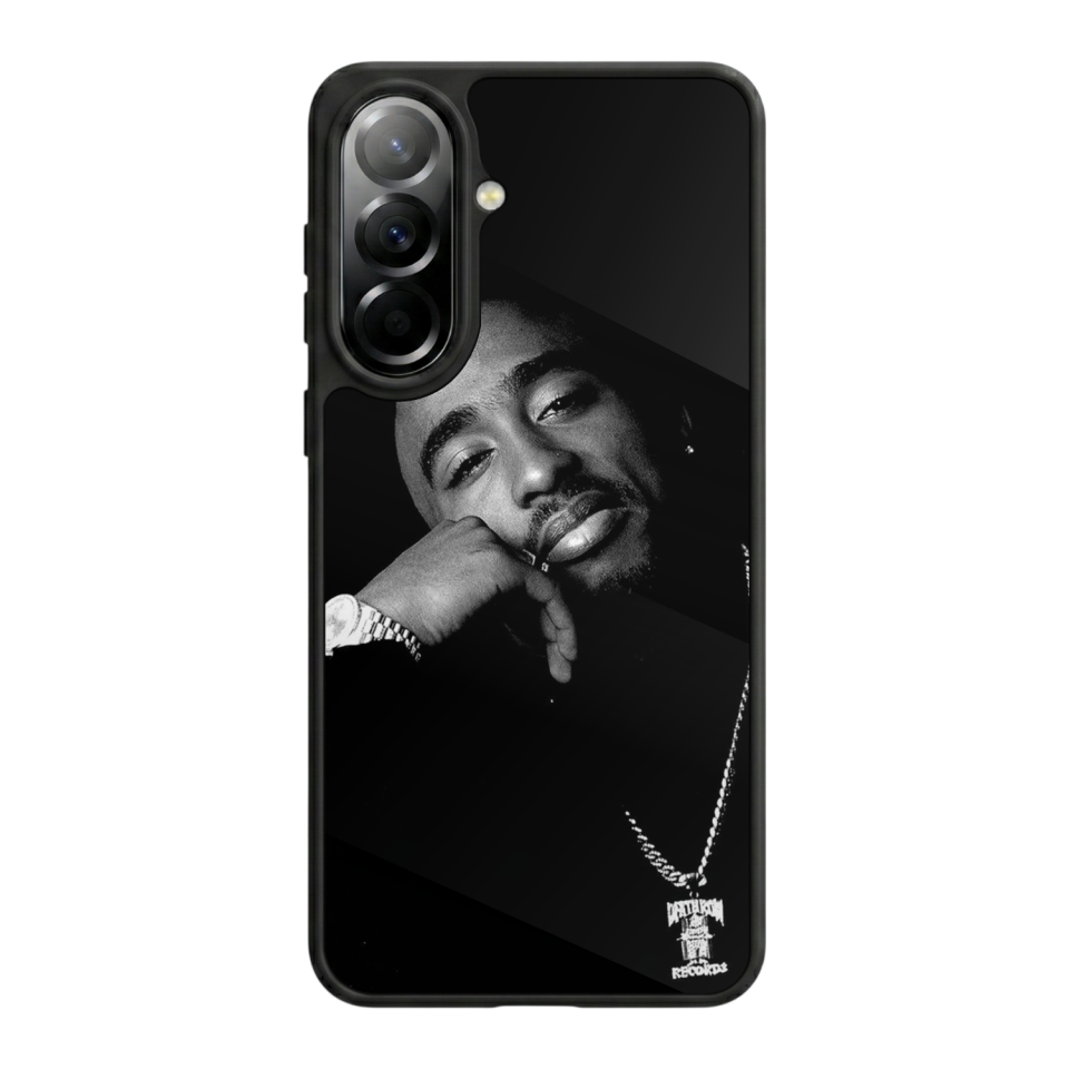 Samsung Galaxy A57 Uyumlu Tupac Tasarımlı Glossy Premium Kılıf