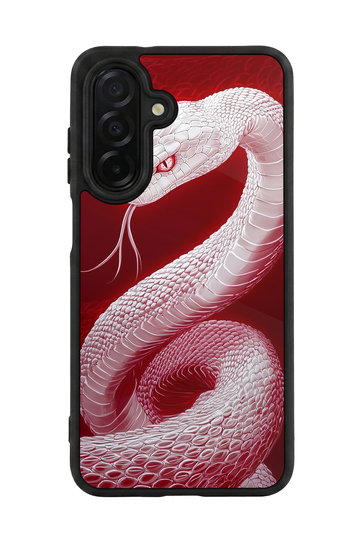 Samsung Galaxy A26 Uyumlu Yılan Tasarımlı Glossy Premium Kılıf