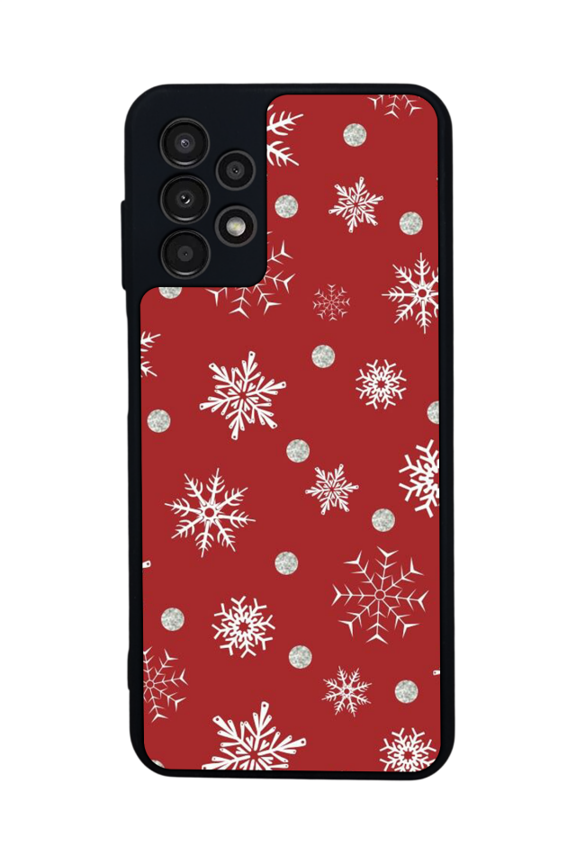 Samsung Galaxy A23 Uyumlu Yilbasi Christmas Tasarımlı Glossy Premium Kılıf