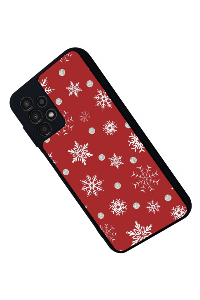 Samsung Galaxy A23 Uyumlu Yilbasi Christmas Tasarımlı Glossy Premium Kılıf