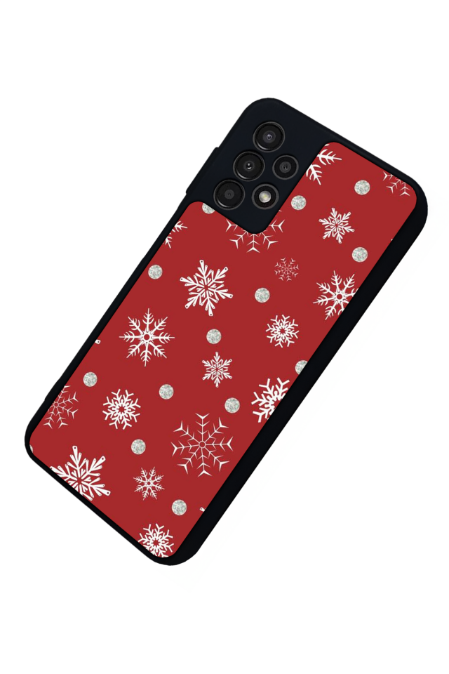 Samsung Galaxy A23 Uyumlu Yilbasi Christmas Tasarımlı Glossy Premium Kılıf