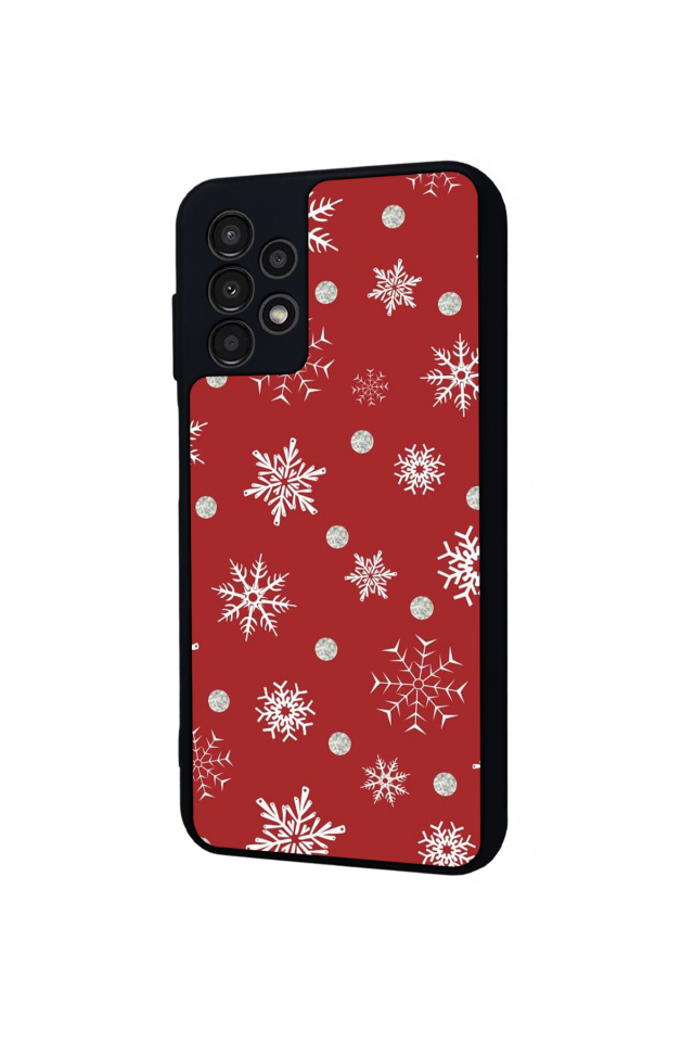 Samsung Galaxy A23 Uyumlu Yilbasi Christmas Tasarımlı Glossy Premium Kılıf