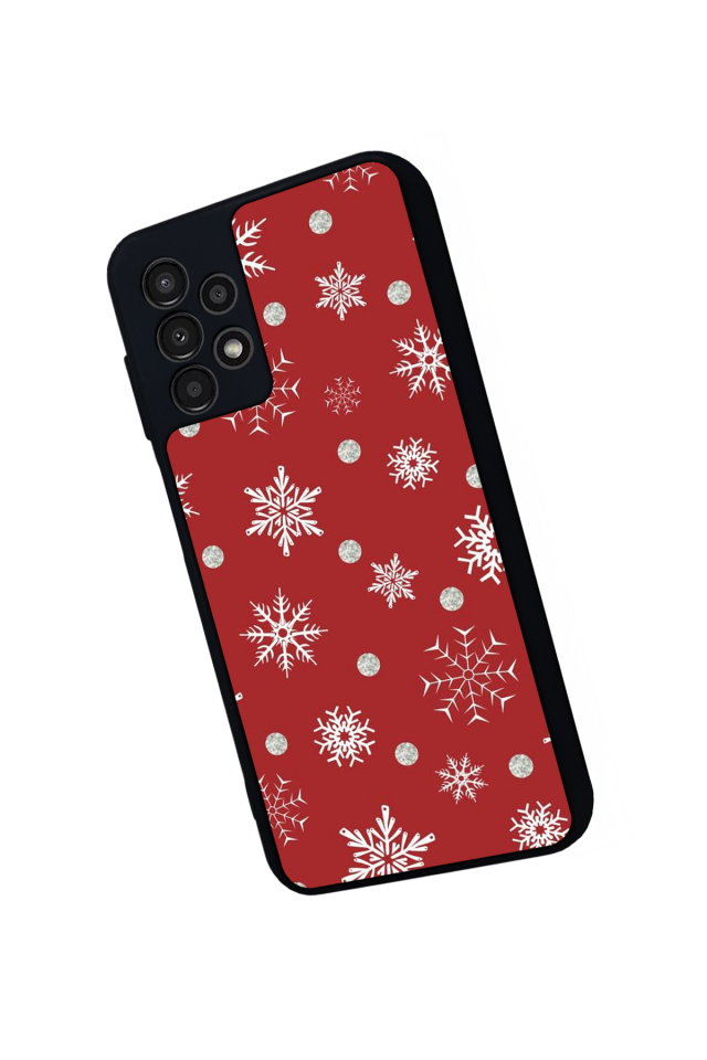 Samsung Galaxy A23 Uyumlu Yilbasi Christmas Tasarımlı Glossy Premium Kılıf