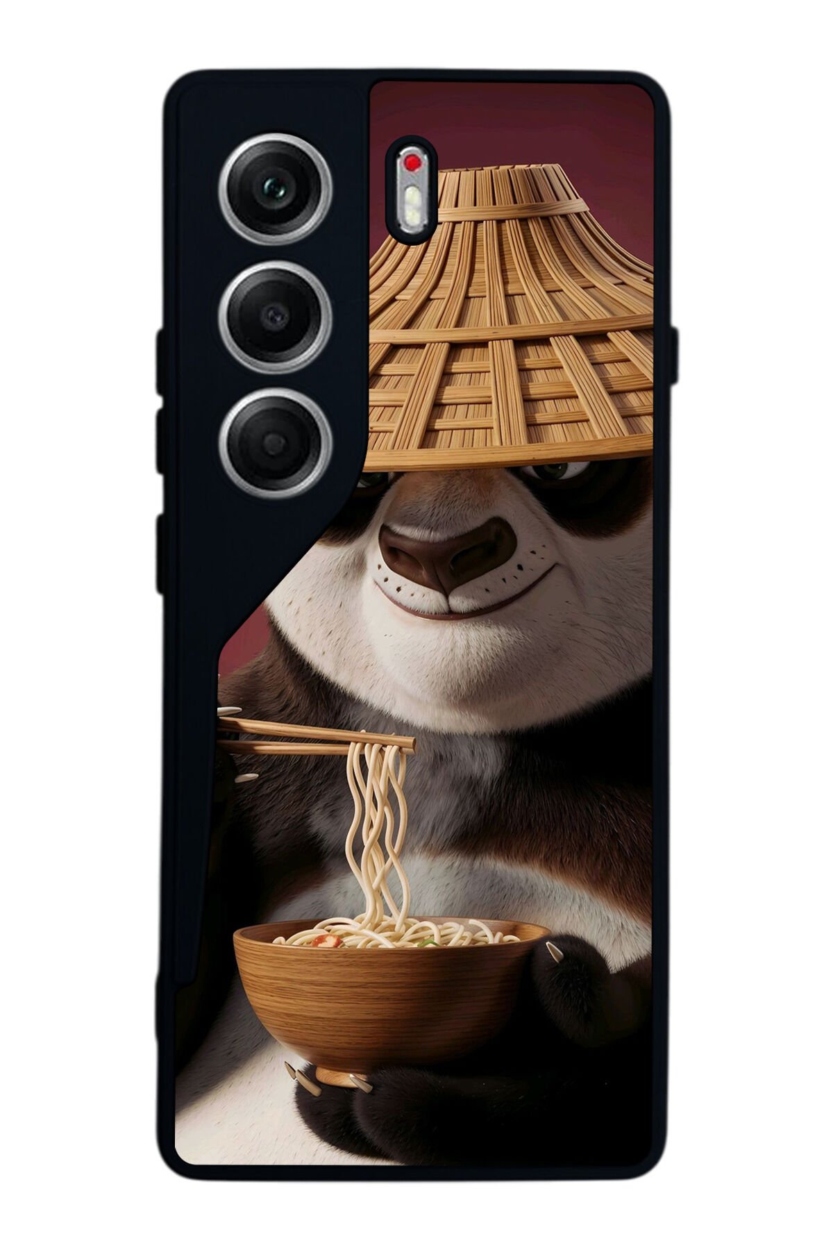 Tecno Camon 40 Uyumlu Kung Fu Panda Tasarımlı Glossy Premium Kılıf