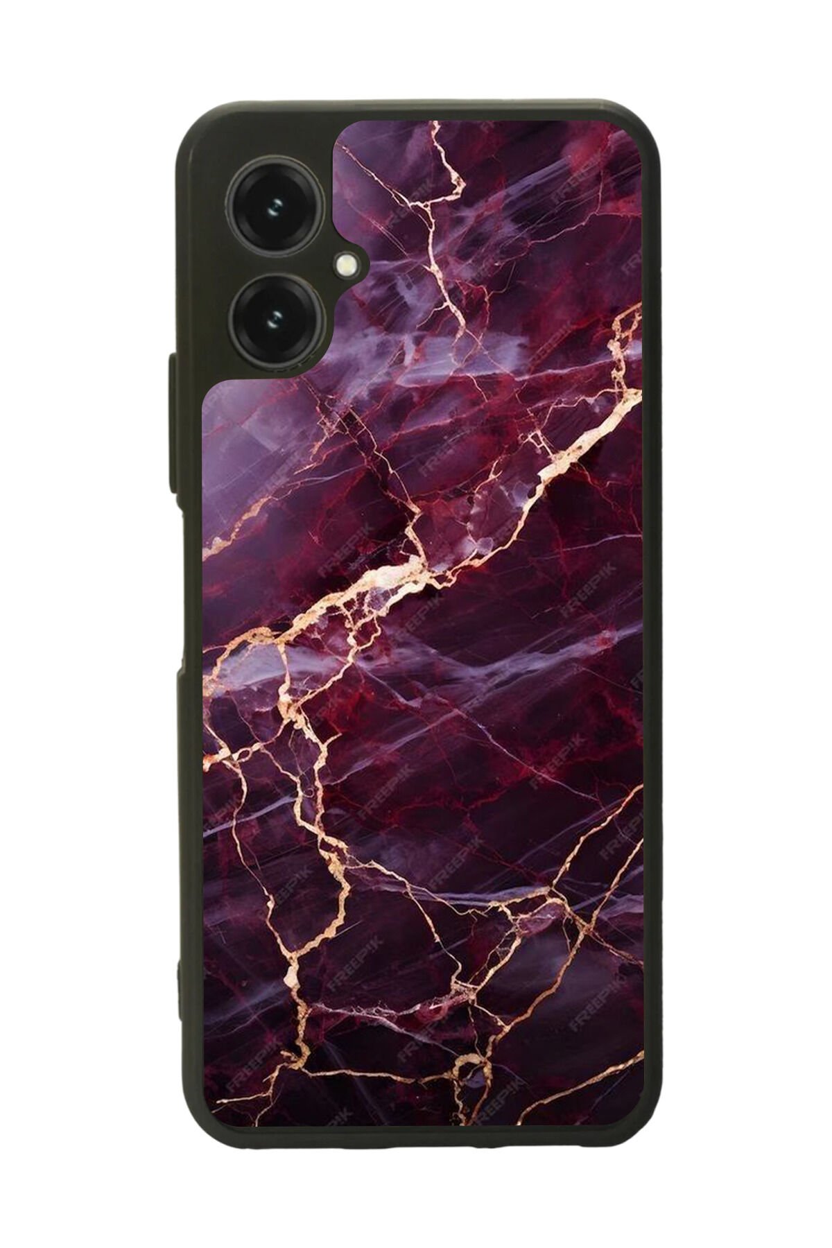 Omix X5 Uyumlu Mermer Marble Tasarımlı Glossy Premium Kılıf