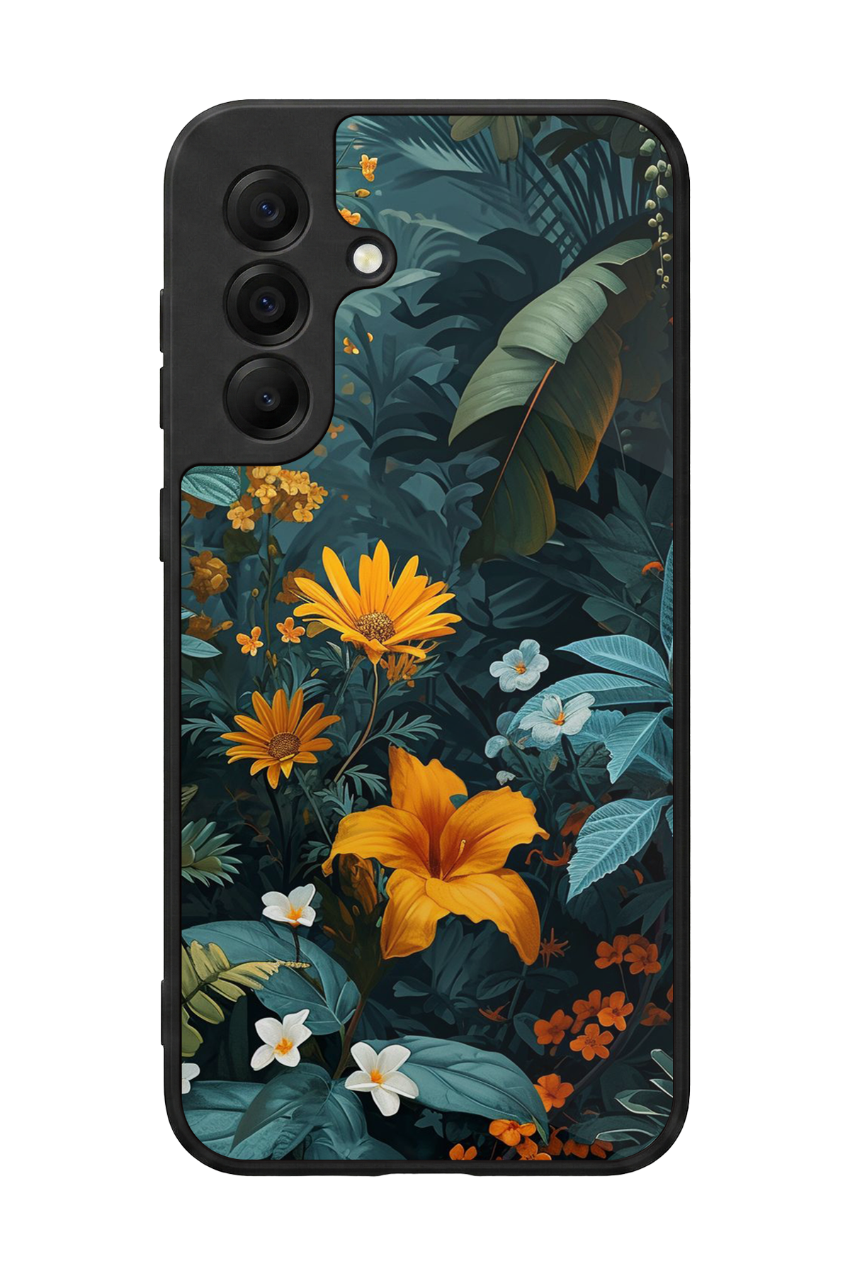 Samsung Galaxy A17 Uyumlu Botanik Tasarımlı Glossy Premium Kılıf