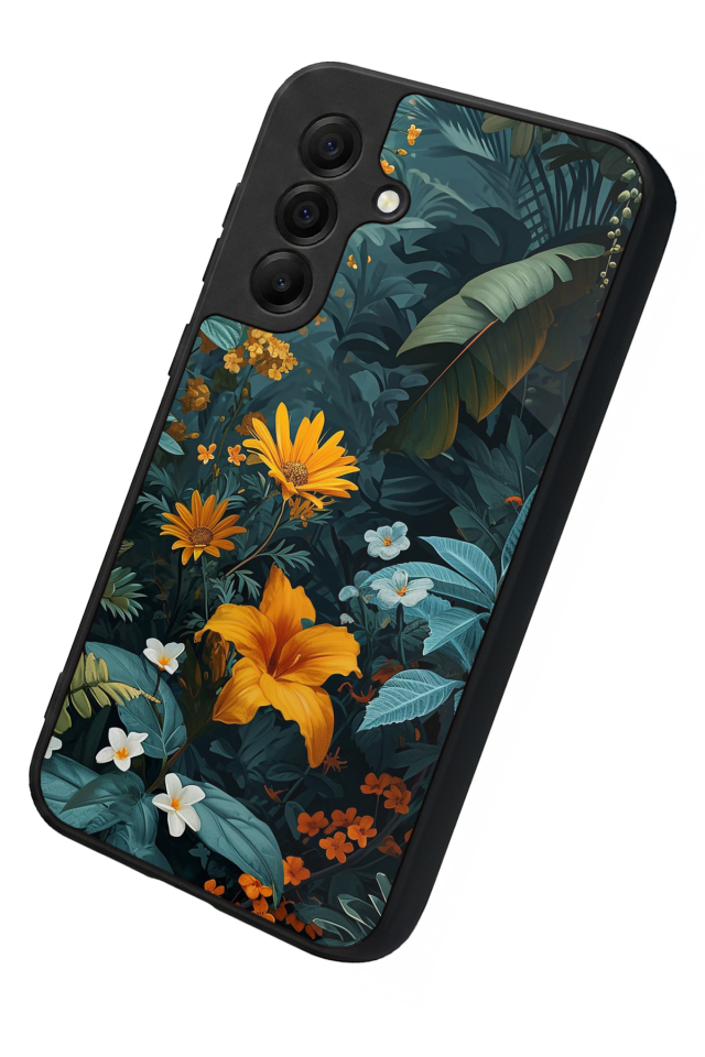 Samsung Galaxy A17 Uyumlu Botanik Tasarımlı Glossy Premium Kılıf