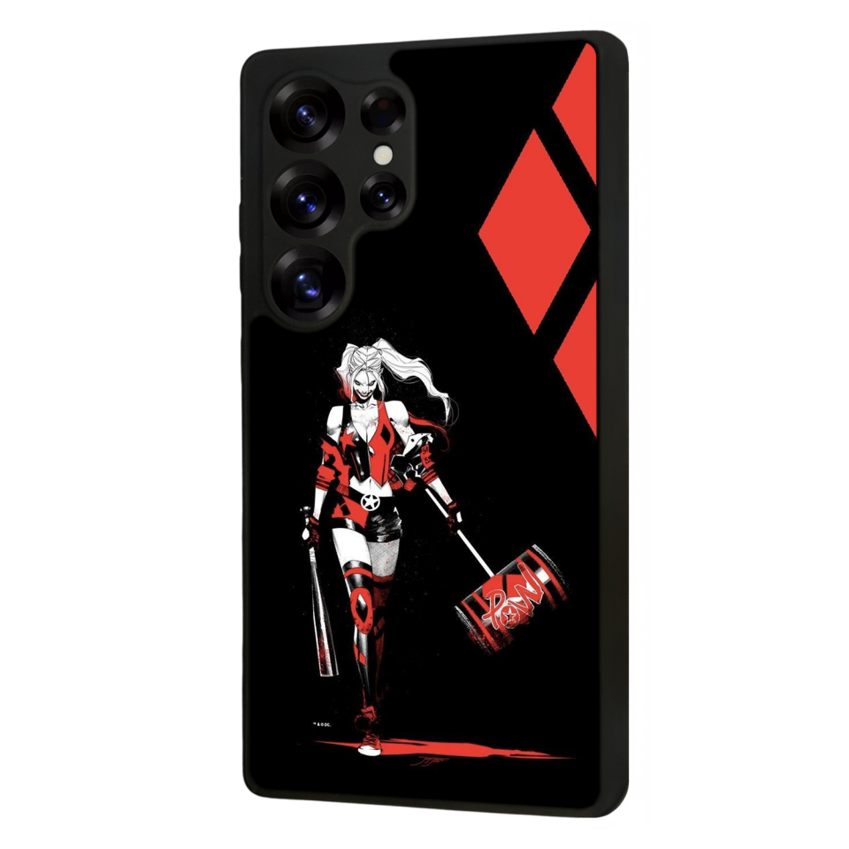 Samsung Galaxy S25 Ultra Uyumlu HarleyQueen Tasarımlı Glossy Premium Kılıf