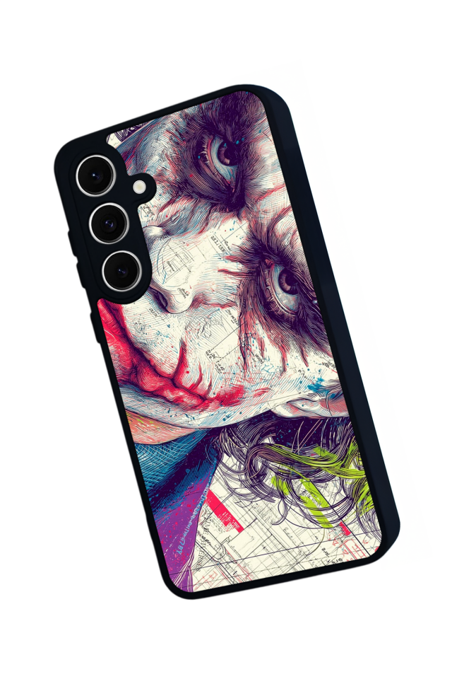 Samsung Galaxy S24 FE Uyumlu Joker Tasarımlı Glossy Premium Kılıf