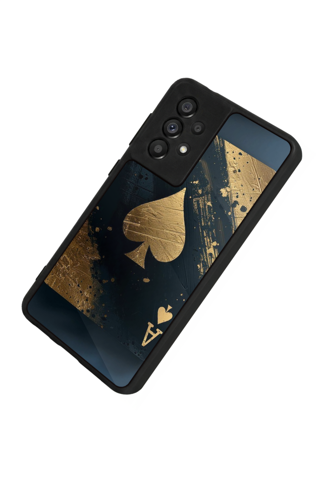 Samsung Galaxy A73 Uyumlu Kart Tasarımlı Glossy Premium Kılıf