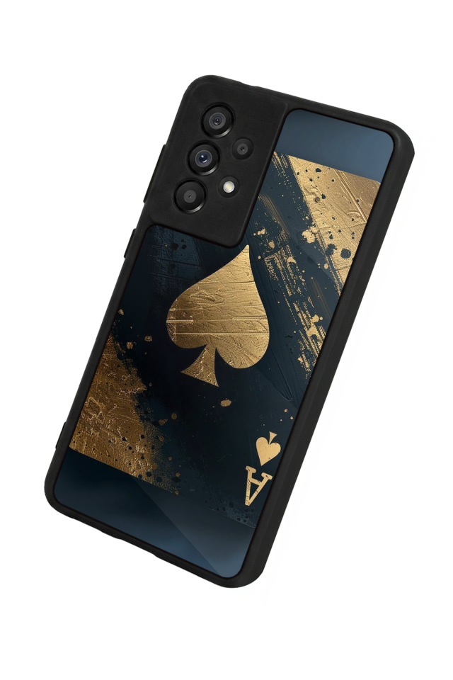 Samsung Galaxy A73 Uyumlu Kart Tasarımlı Glossy Premium Kılıf