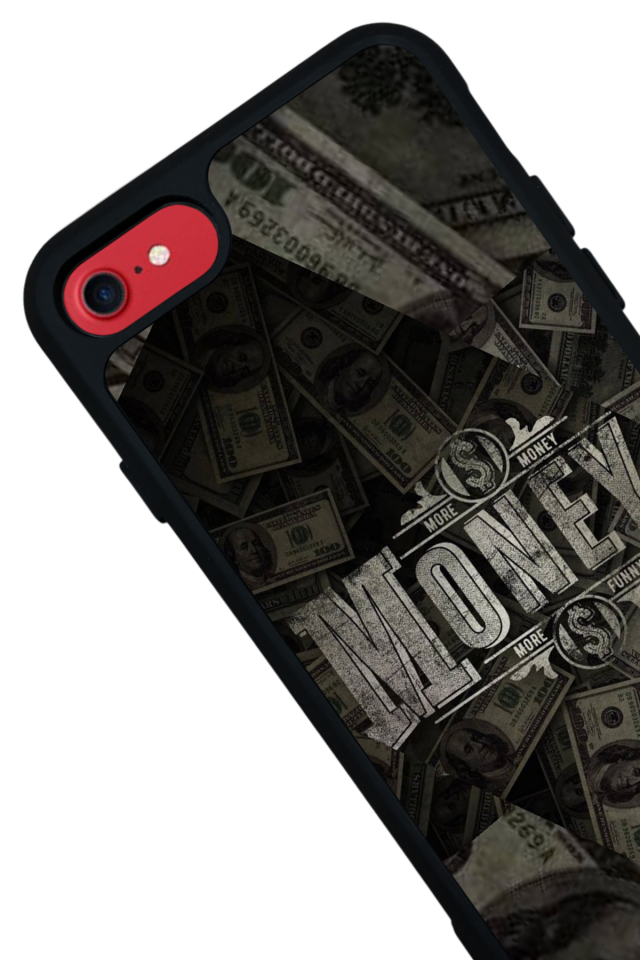 iPhone SE Uyumlu Money Para Tasarımlı Glossy Premium Kılıf