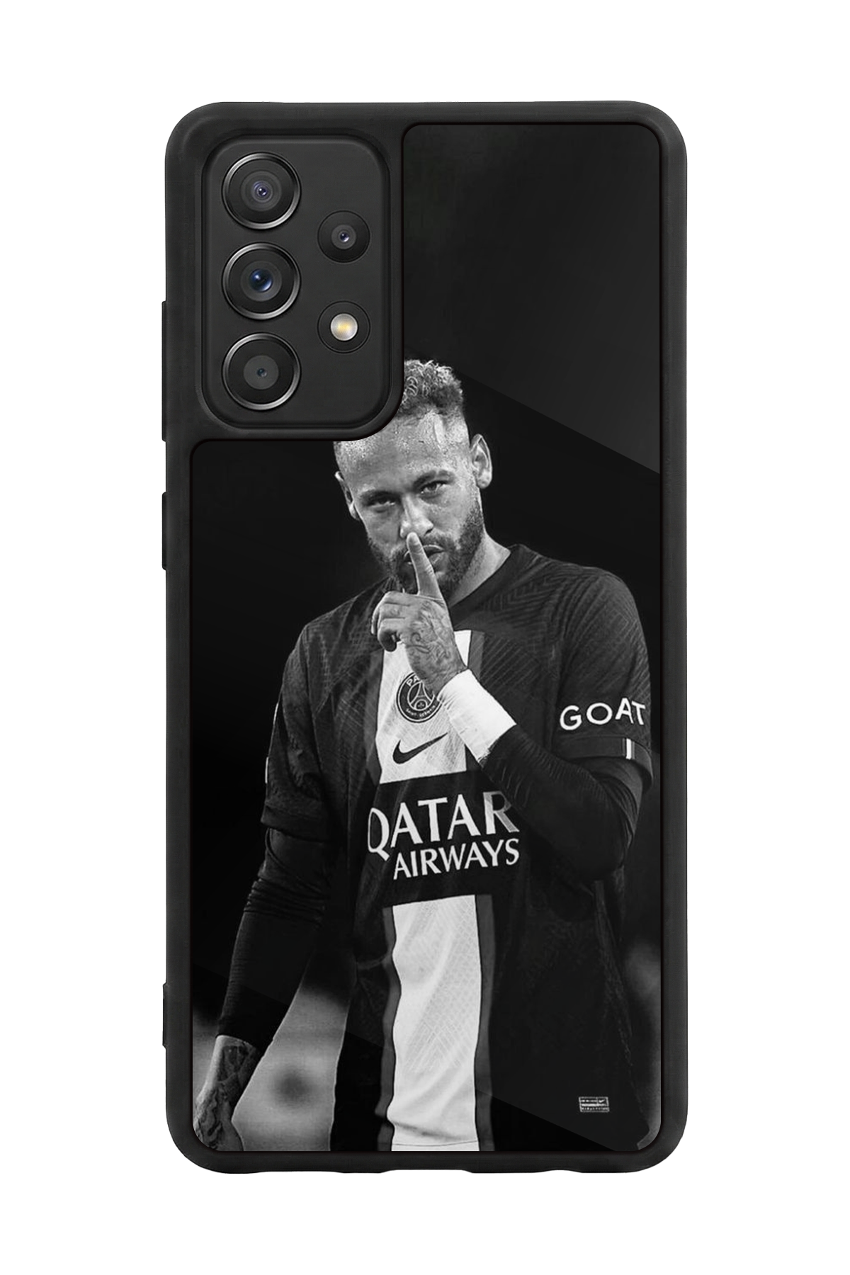 Samsung Galaxy A72 Uyumlu Neymar Tasarımlı Glossy Premium Kılıf