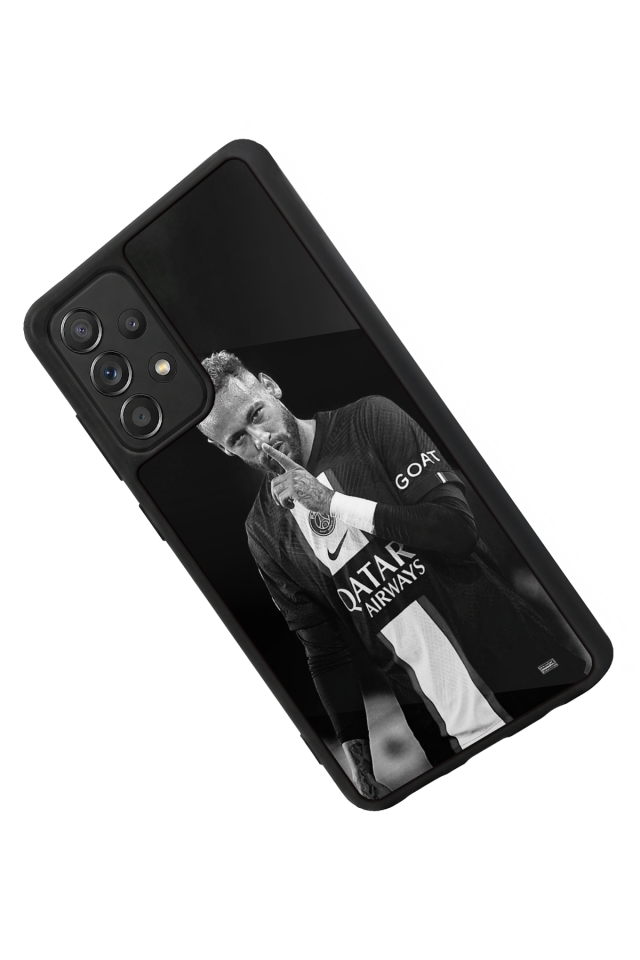 Samsung Galaxy A72 Uyumlu Neymar Tasarımlı Glossy Premium Kılıf