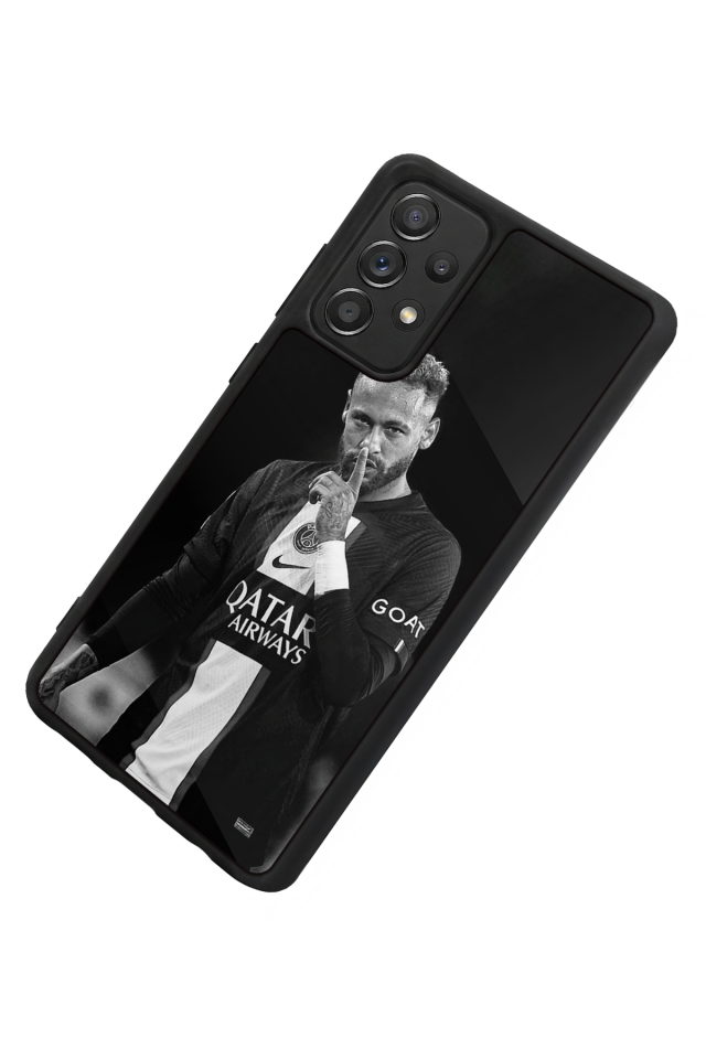 Samsung Galaxy A72 Uyumlu Neymar Tasarımlı Glossy Premium Kılıf