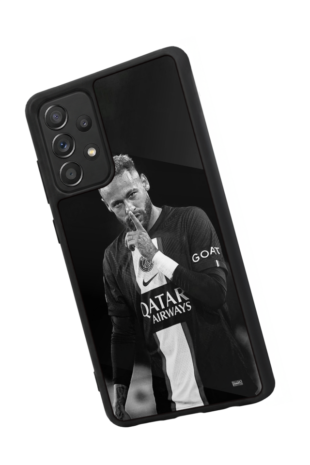 Samsung Galaxy A72 Uyumlu Neymar Tasarımlı Glossy Premium Kılıf