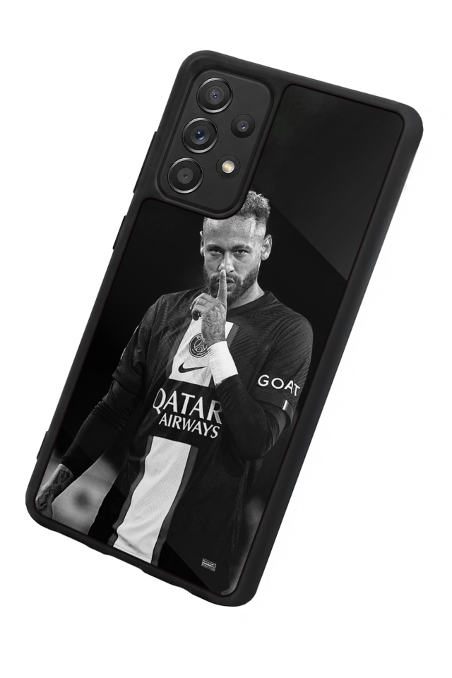 Samsung Galaxy A72 Uyumlu Neymar Tasarımlı Glossy Premium Kılıf