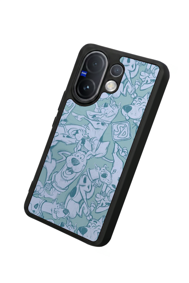 Vivo V60 Uyumlu Scooby Doo Tasarımlı Glossy Premium Kılıf