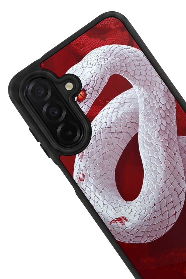 Samsung Galaxy A26 Uyumlu Yılan Tasarımlı Glossy Premium Kılıf